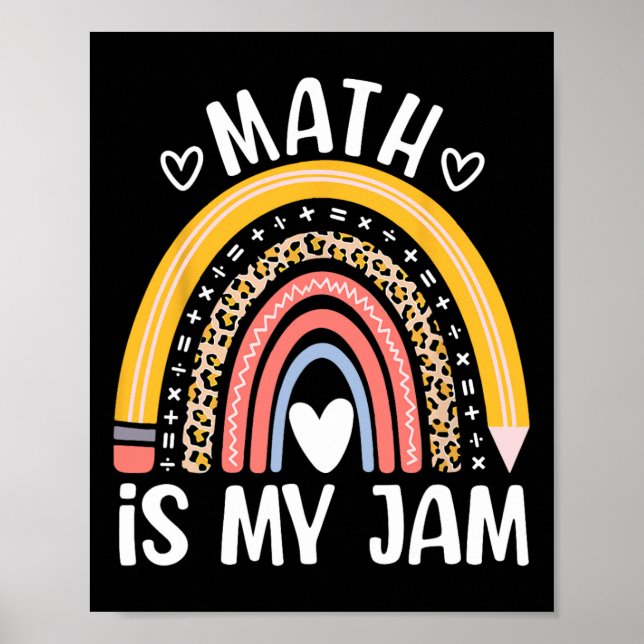 Poster Matemática É Minha Paixão Primeiro Dia De Volta À  (Frente)