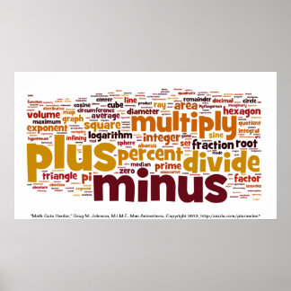 Poster Matemática se torna mais difícil