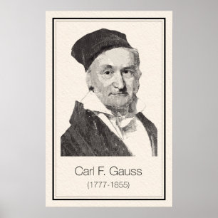 Poster Matemáticos - gauss