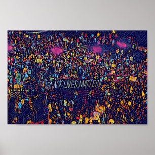 Pôster Matéria preta das vidas