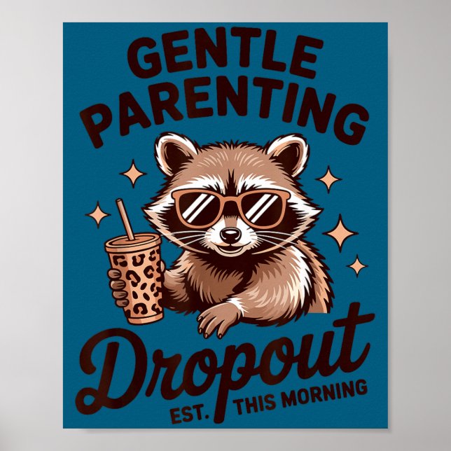 Poster Maternidade Engraçada Gentle Parentalidade Drout H (Frente)