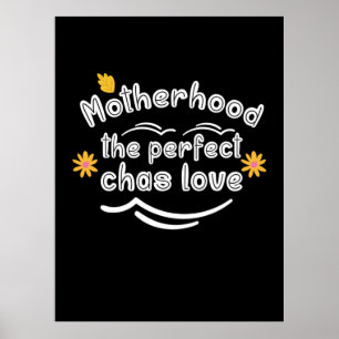 Poster Maternidade O Amor Perfeito Chas