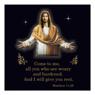 Pôster Mateus 11:28