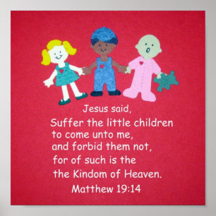 Poster Mateus 19:14
