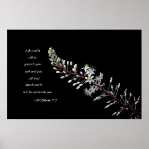 Poster Mateus 7:7