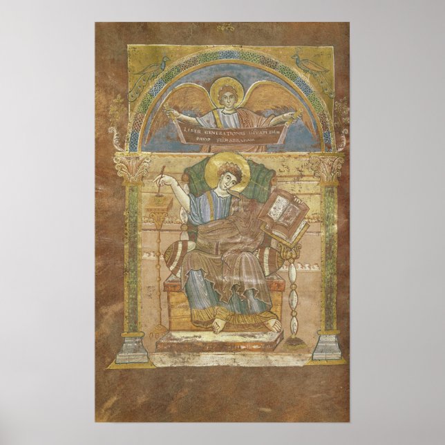 Poster Mateus, do Evangelho da Rua. Riquier (Frente)