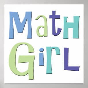Poster Math Girl