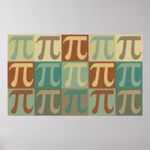 Pôster Math Pop Art