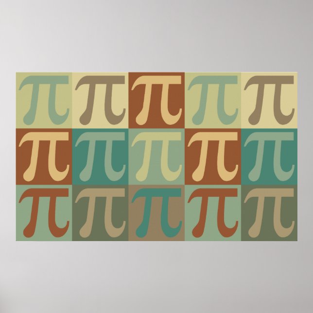 Pôster Math Pop Art (Frente)