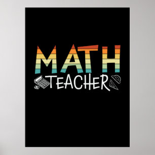 Poster Math Teacher