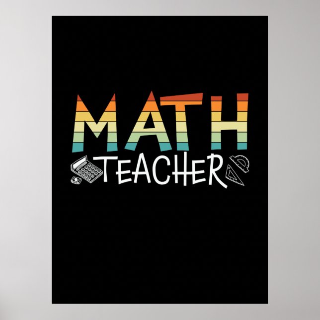 Poster Math Teacher (Frente)
