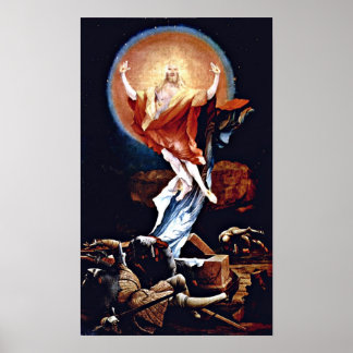 Pôster Mathis Grunewald Gothart - Ressurreição