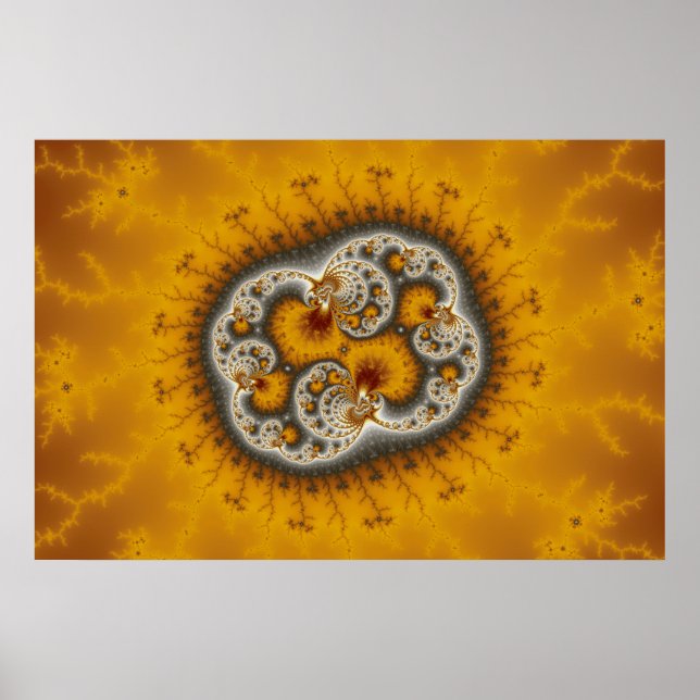 Pôster Matilda19 - Arte fractal (Frente)