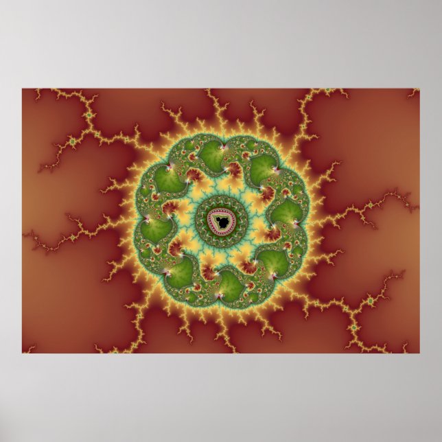 Pôster Matilda21a - Arte Fractal (Frente)