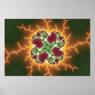 Pôster Matilda 17 - Arte do Fractal