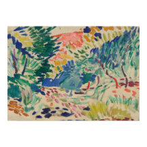 Matisse Abstrated Landscape Wall Art