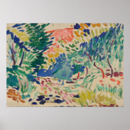 Poster Matisse Abstrated Landscape Wall Art