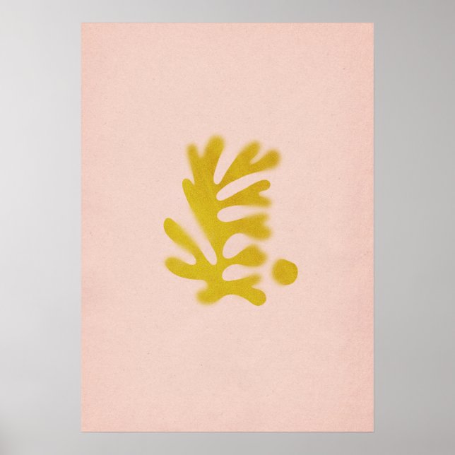 Poster Matisse formas inspiradas (Frente)