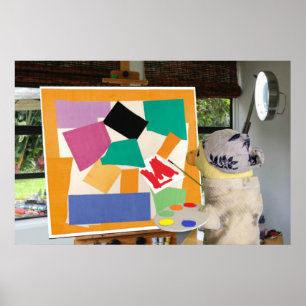 Poster Matisse O Caracol em óleos de Danny Duck