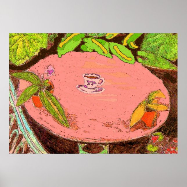 Pôster Matisse Style Café (Frente)