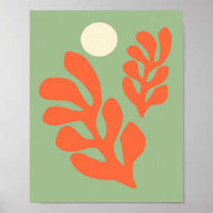 Poster Matisse Verde
