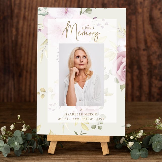 Poster Matizes Rosa Floral Botânico Tradicional Fotografi (Criador carregado)