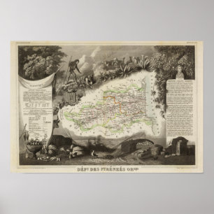 Poster Mato de Pirenéus Orles