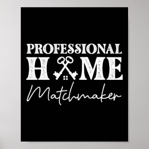 Poster Matriz Doméstica Profissional do Realtor