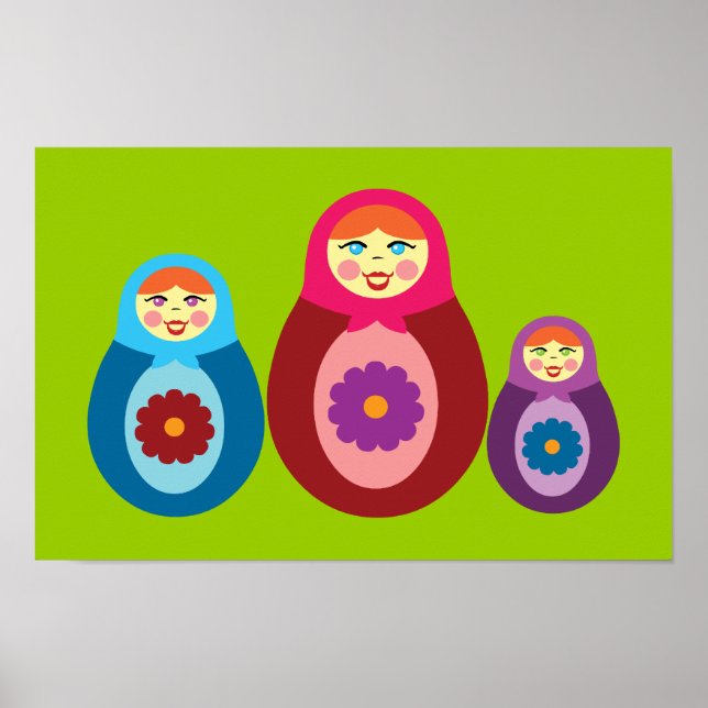 Pôster Matryoshka Dolls (Frente)