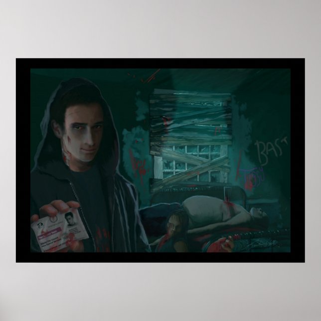 Pôster Matt, O Caçador De Vampiros Não Particularmente Bo (Frente)