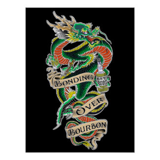 Pôster Matt Tunzi x Bonding Over Bourbon