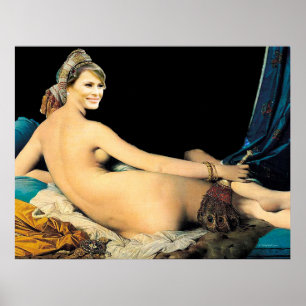 Poster Matte arquivístico da esposa modelo de