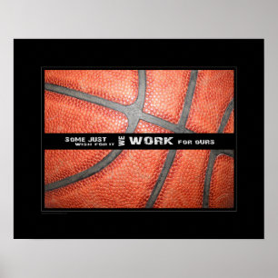 Poster (Matte) do basquetebol #152