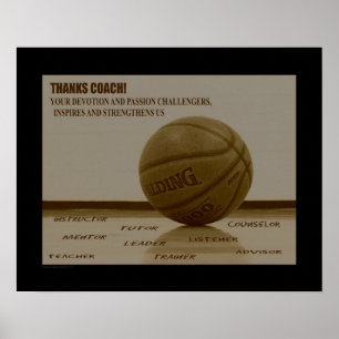 Poster (Matte) do basquetebol #163