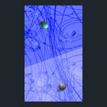 Pôster Matter-antimatter Art Print<br><div class="desc">Constantly arising and and annihilating as they part and reunite at the subatomic level, particle and antiparticle trace mirror paths during their moments of existence. Artwork created for the Science Tarot deck www.sciencetarot.com</div>