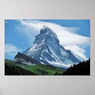 Pôster Matterhorn, cumes