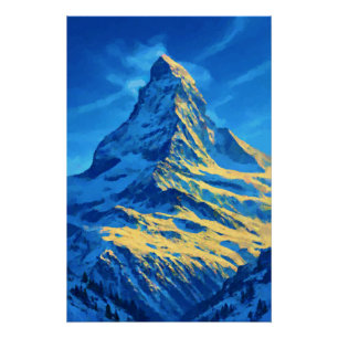 Pôster Matterhorn Sunset