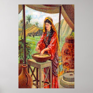 Pôster Matthew 13:33 Parábola sobre levedura