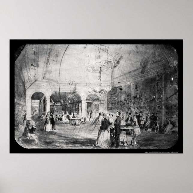 Pôster Matthew Brady Daguerreotype 1854 (Frente)