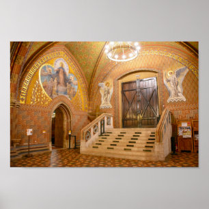Poster Matthias Church Vestibule, Budapeste, Hungria
