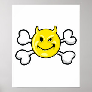 Poster MAU Caveira e Crossbones