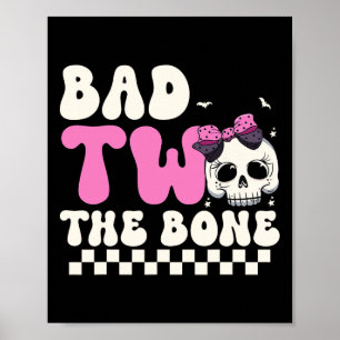 Poster Mau Dois As Meninas Do segundo aniversário Ósseo E