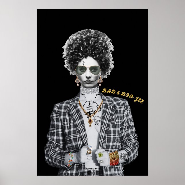 Poster Mau e Boo-jee (Frente)