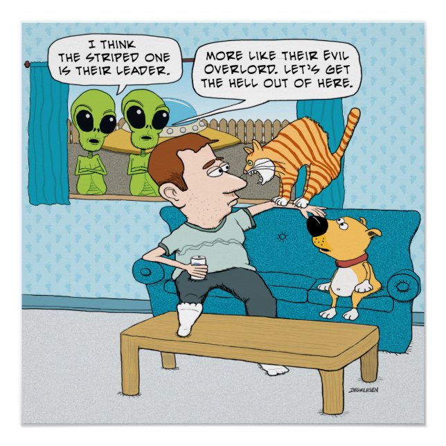 Pôster Mau Engraçado Poster (Frente)