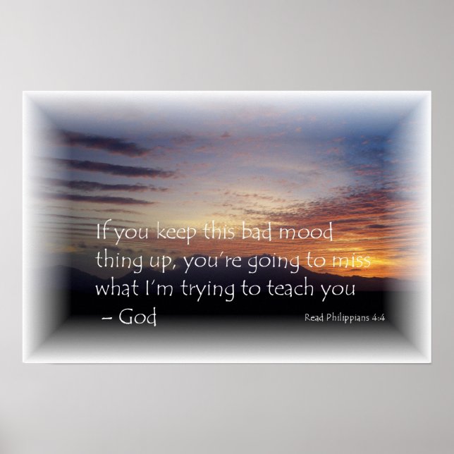 Poster Mau humor (Frente)