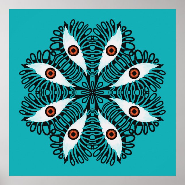 Poster Mau olhos estranho (Frente)