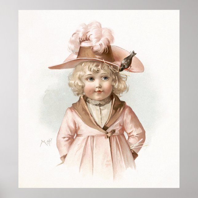 Poster Maud Humphrey's Autumn Girl (Frente)