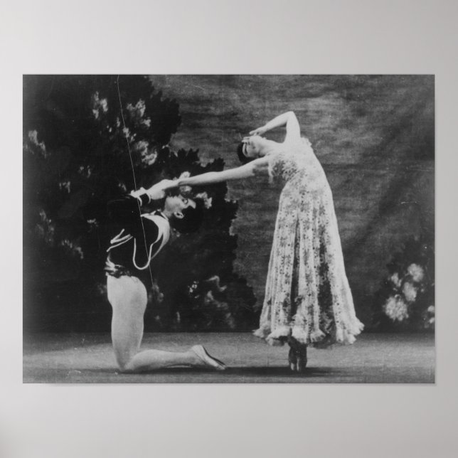 Poster Maude Lloyd e Hugh Laing (Frente)