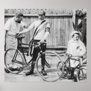 Poster Maurice Garin Vencedor do Tour de France 1903