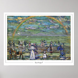 Poster Maurice Prendergast Cartaz de Arte Zedign #382